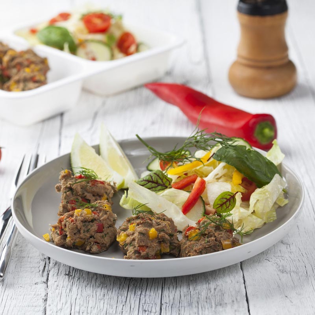 Thunfischfrikadellen mit Dill