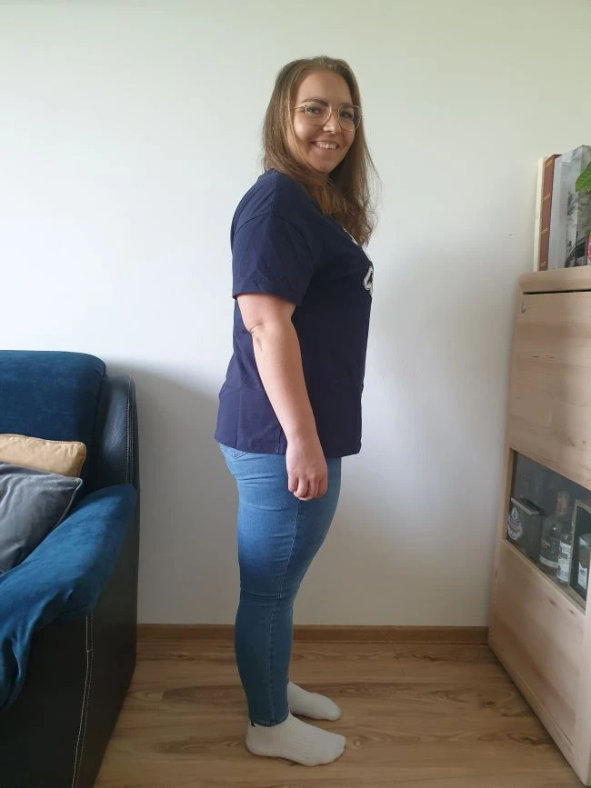 Simona pred chudnutím s easydiet