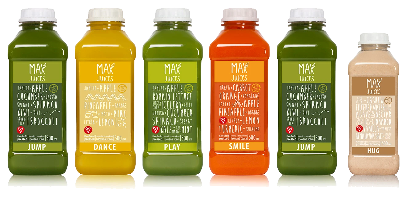 džúsový detox Maxjuices