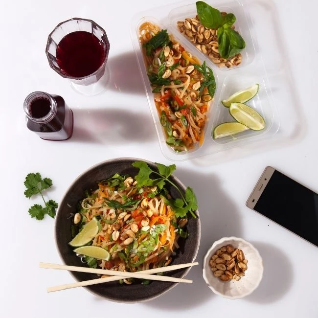 pad thai rezance so zeleninou podľa EASYDIET receptu