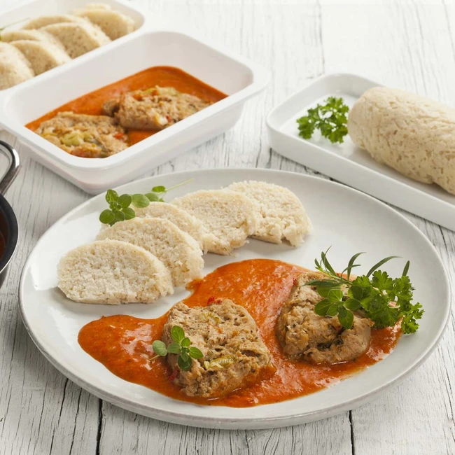 Sojafleisch mit Paprika