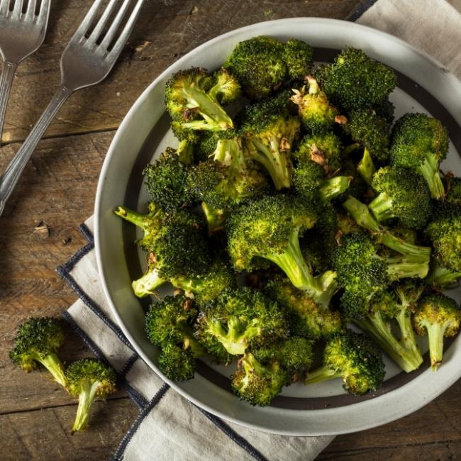 brokolica na tanieri