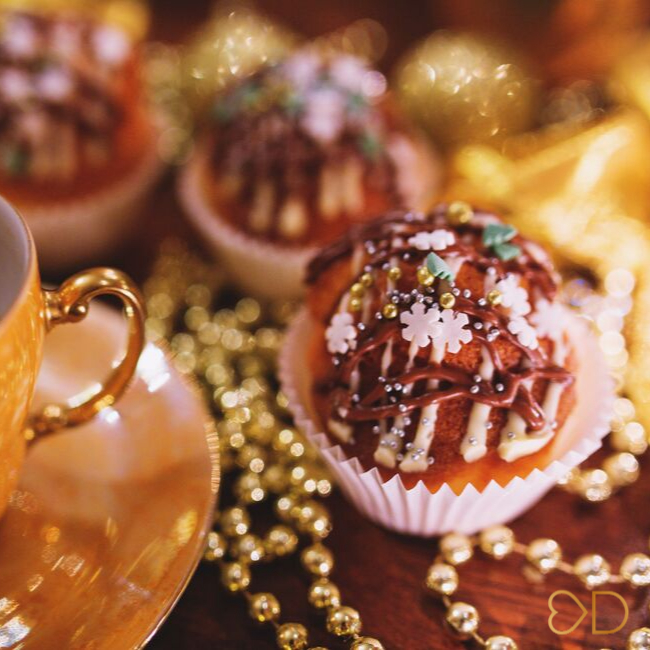Weihnachtsmuffins