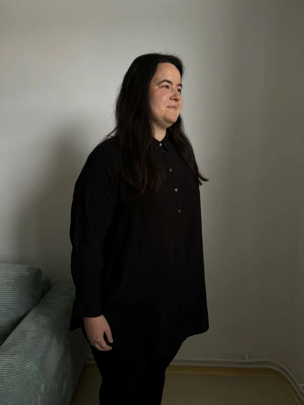 Andrea pred začiatkom chudnutia