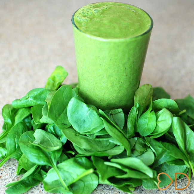 Erfrischender grüner Smoothie