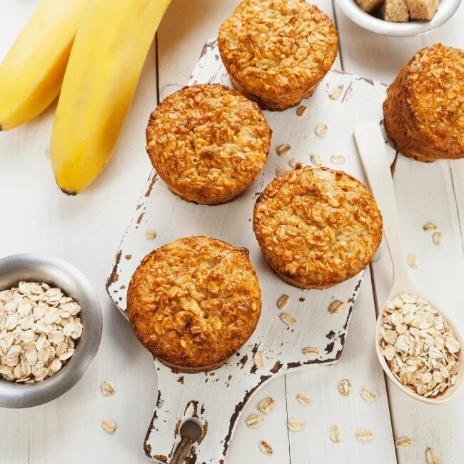 banánové muffiny EASYDIET recept