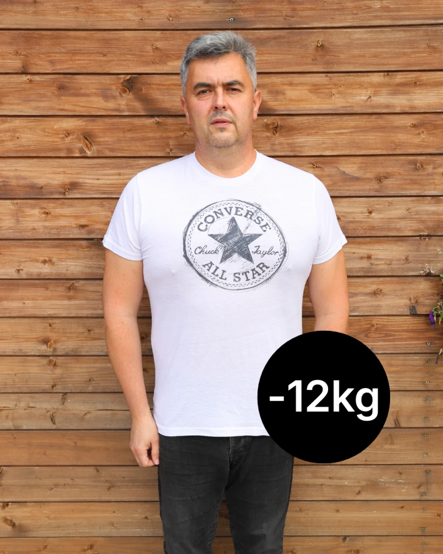 Milan schudol 12 kg vďaka stravovaniu s EasyDiet