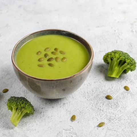 Cremige Brokkolisuppe