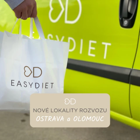 Nové lokality rozvozu - OSTRAVA a OLOMOUC