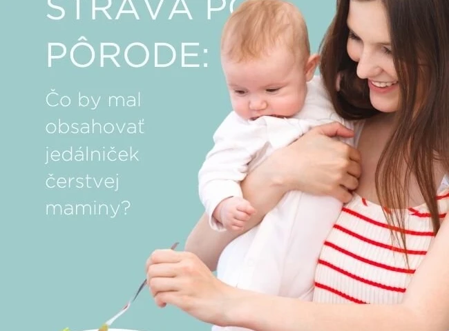 Strava po porodu. Ty nejlepší pochoutky pro čerstvou maminku