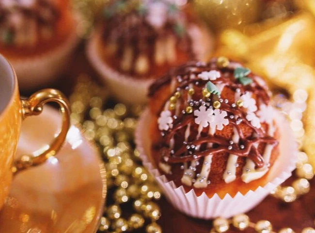 Vianočné muffiny
