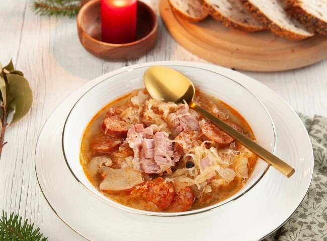 Rezept für eine traditionelle Weihnachtskrautsuppe