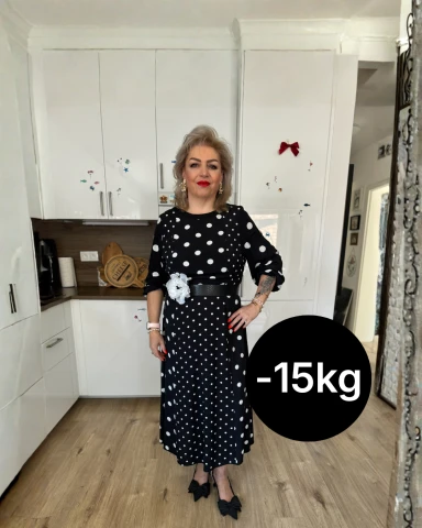 Andrea hat in 3 Monaten 15 kg abgenommen