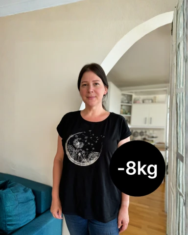 Katka hat 8 Kilogramm abgenommen